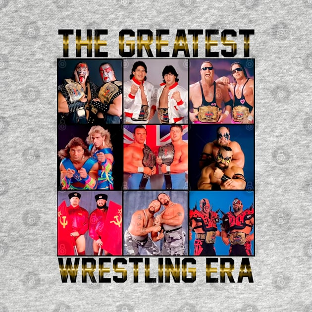 The Greatest Wrestlng Era by SAN ART STUDIO 